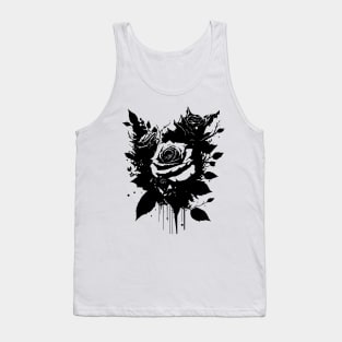 black rose tattoo Tank Top